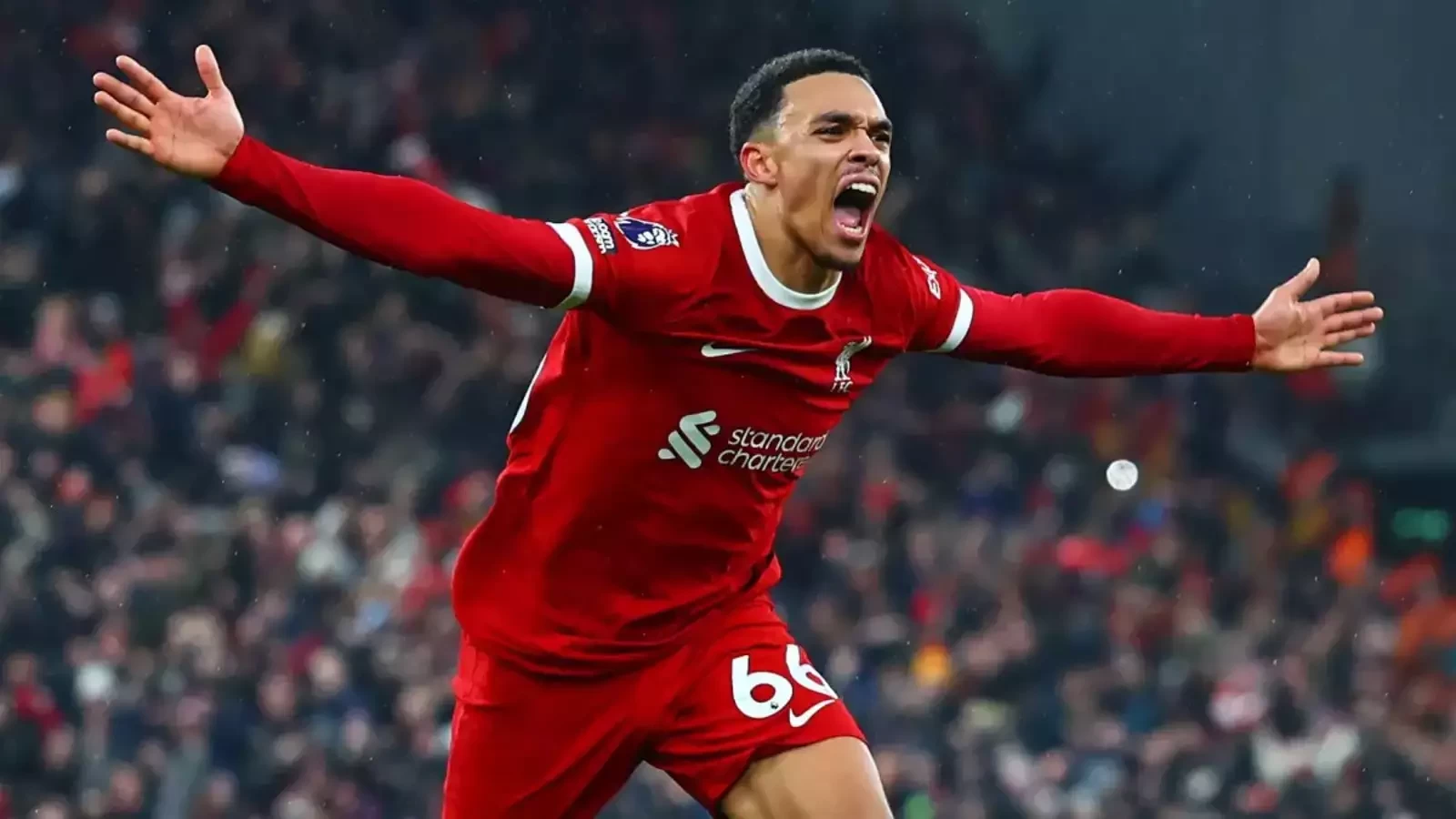 Gol Berkelas Trent Alexander-Arnold saat Liverpool Lumat Accrington Stanley Bikin Arne Slot Terkagum-kagum