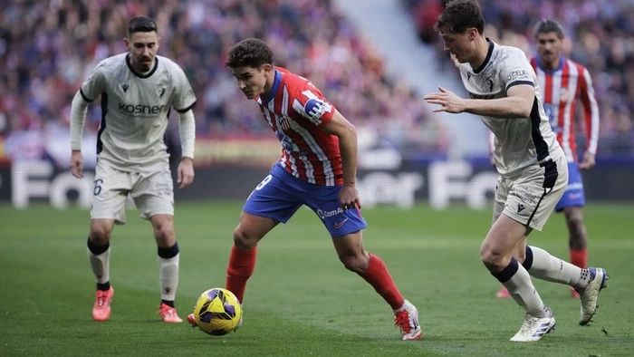 Atletico Vs Osasuna: Alvarez Bawa Los Colchoneros ke Puncak Klasemen