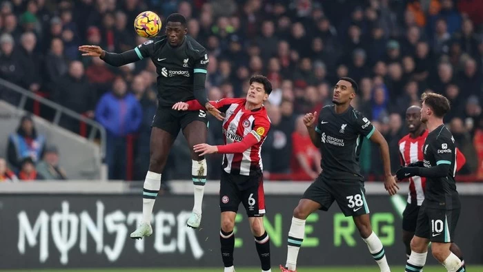 Brentford Vs Liverpool Imbang di Babak Pertama