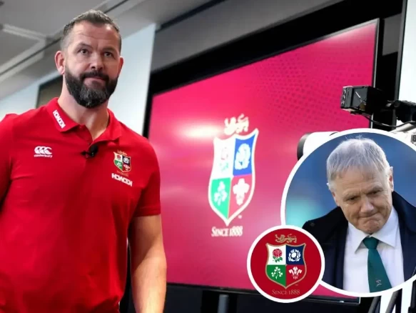 Andy Farrell secara mengejutkan membuat penunjukan pertamanya di Lions sebagai sekutu lama Joe Schmidt dan orang yang disebut-sebut sebagai penyelamat Rugby Australia yang siap bergabung