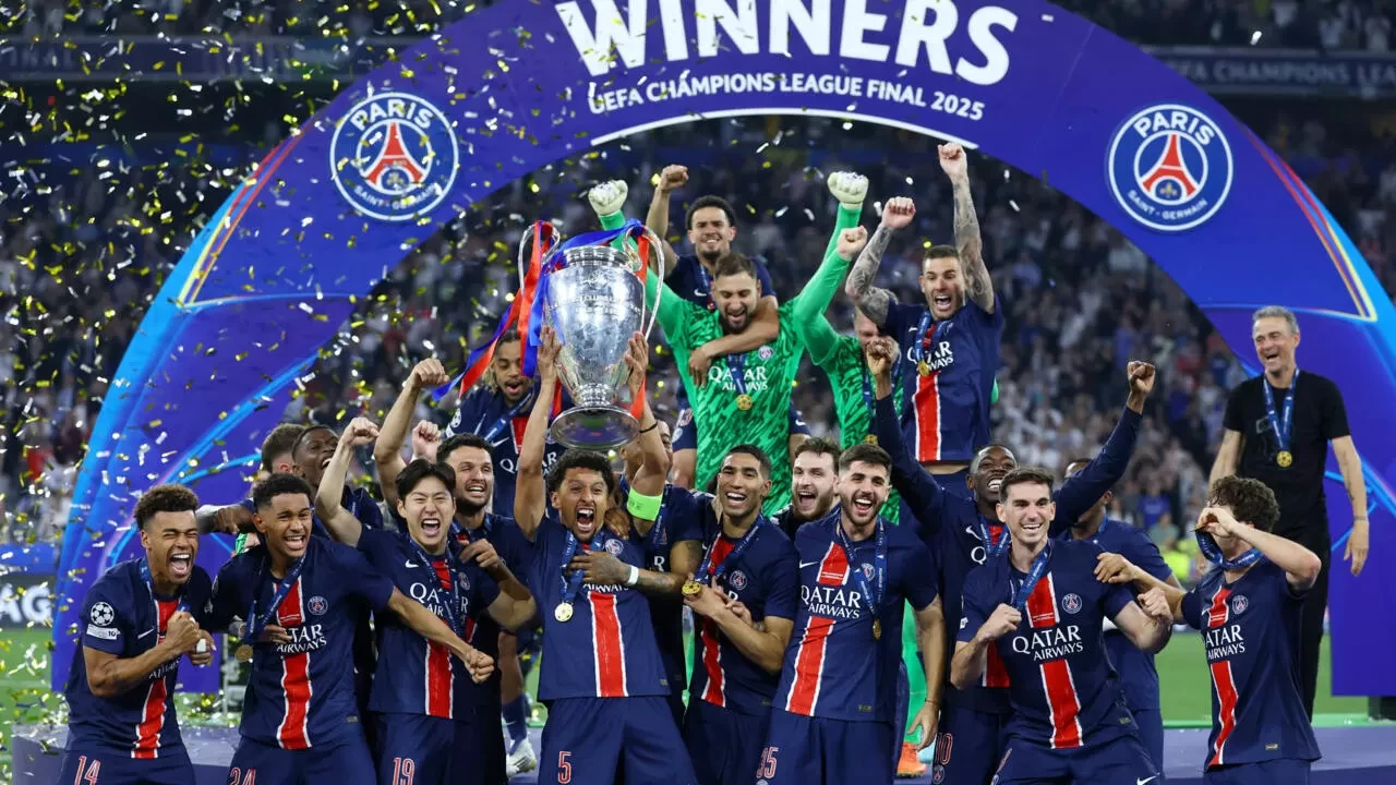 PSG Disambut Presiden Prancis Usai Juara Liga Champions