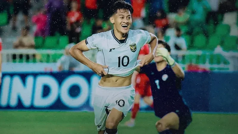 Begini Kondisi Mierza, Striker Timnas U-17 yang Nyungsep saat Selebrasi