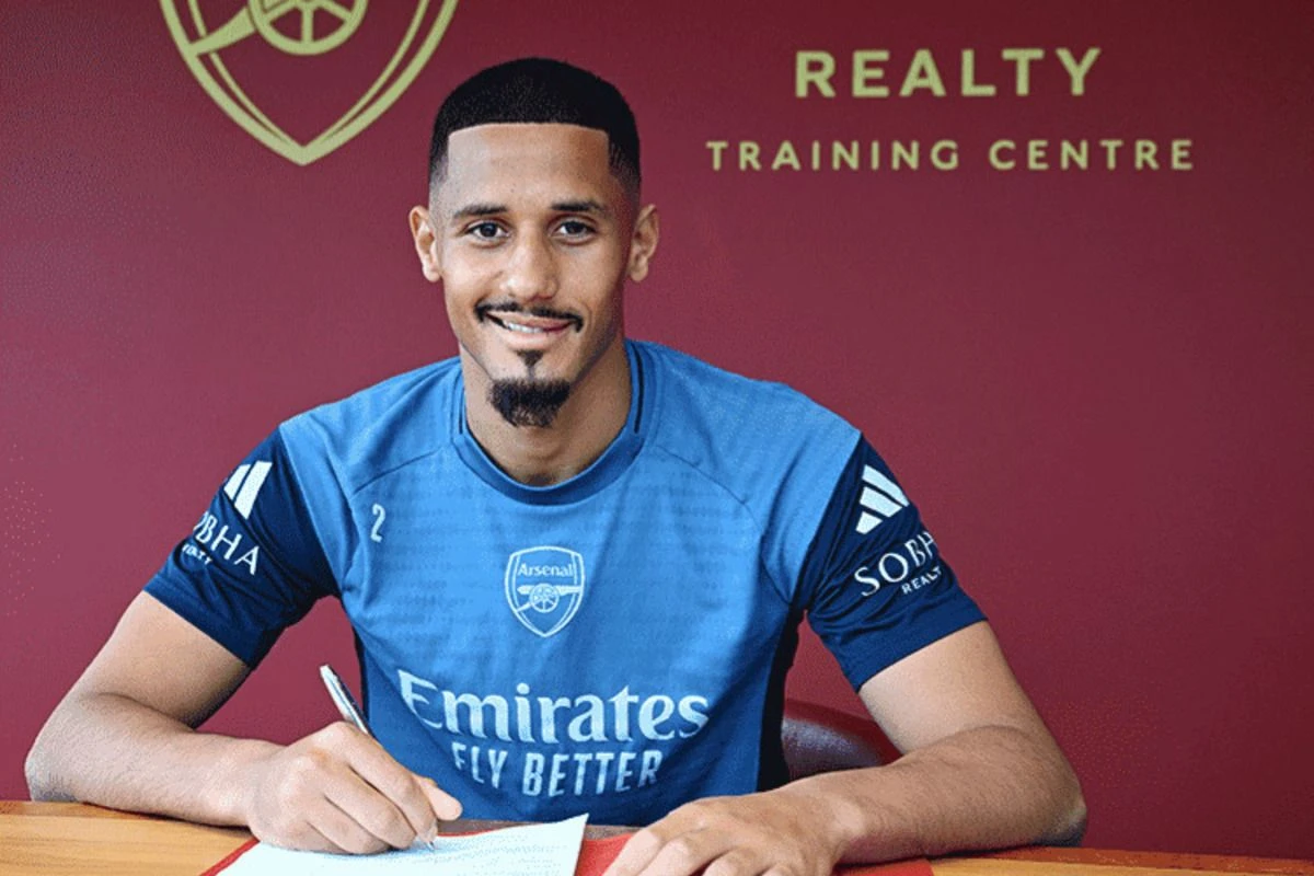 William Saliba Sepakati Kontrak Baru dengan Arsenal Sampai 2030